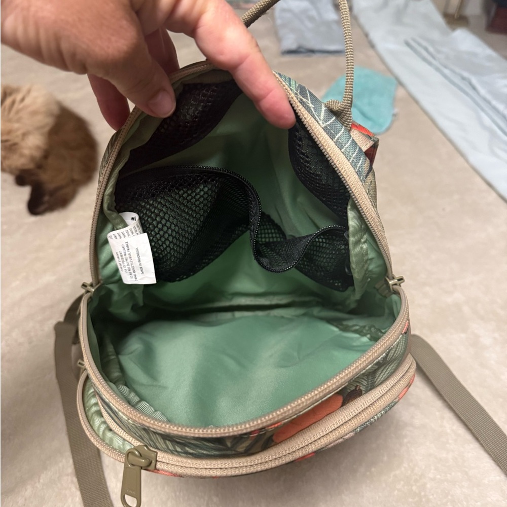 Dakine Floral Mini Backpack in Coral & Sage - Picture 7 of 7